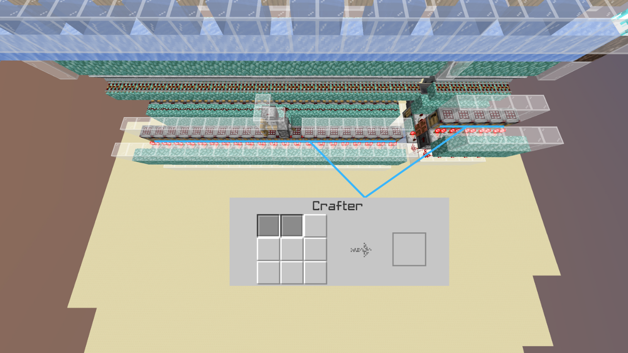 Ensure the highlighted Crafters are configured as shown in the screenshot.